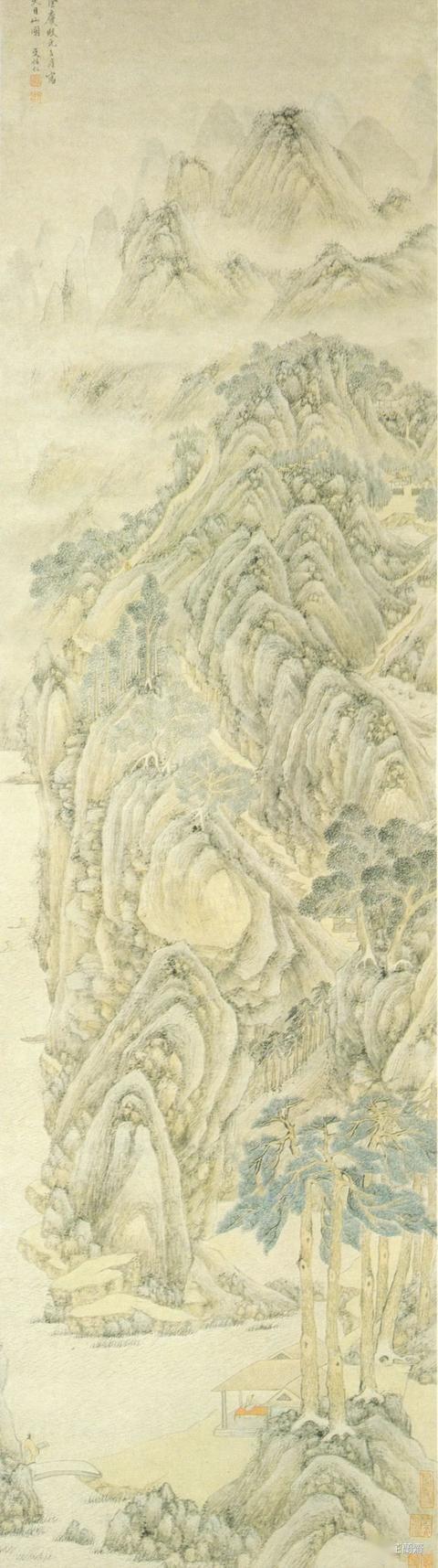 文征明匾額 覓畫記·文伯仁：橫披大幅，頗負(fù)出藍(lán)之聲（下）韋力撰