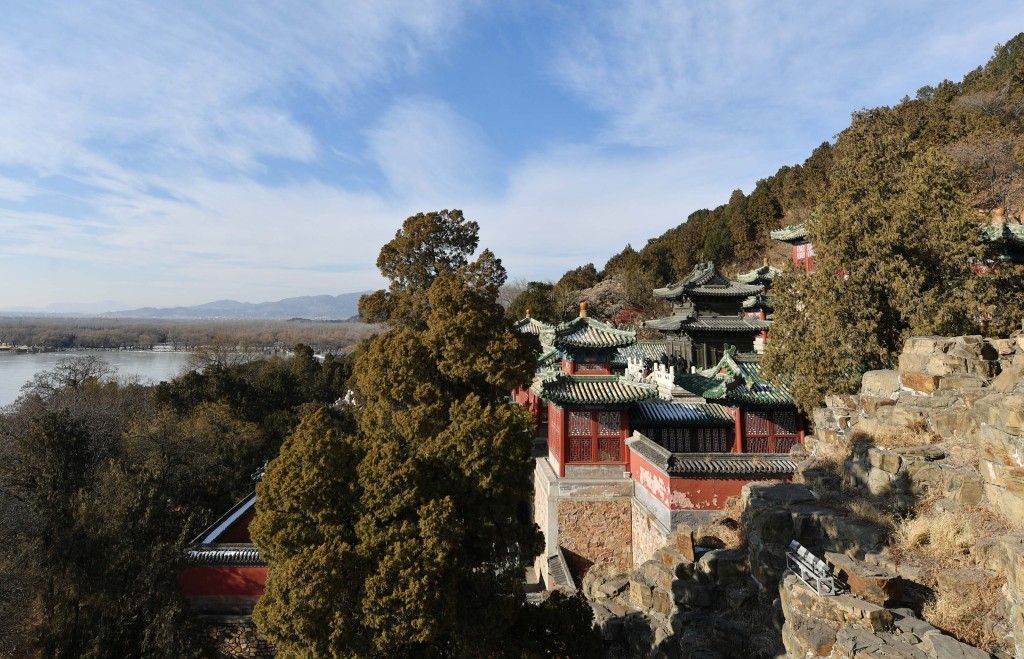 頤和園匾額印章_頤和園匾額誰寫的_頤和園的匾額