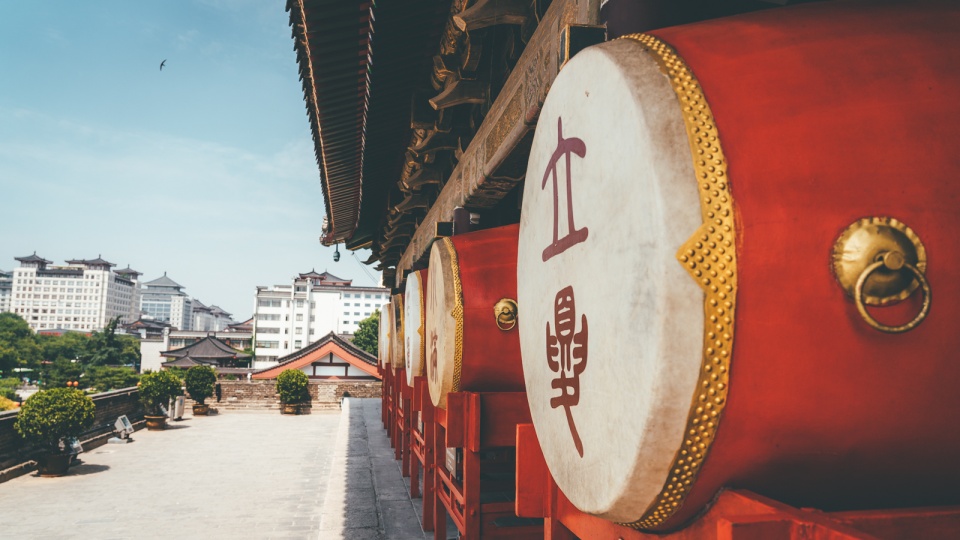 鼓樓的匾額_鼓樓匾額介紹_鼓樓題字