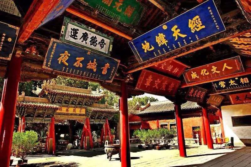 武威匾額文化遺存豐富 是武威文旅的一抹“靚”色